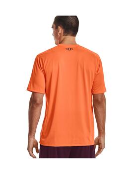 Camiseta Hombre Under Amour Tech Vent Naranja