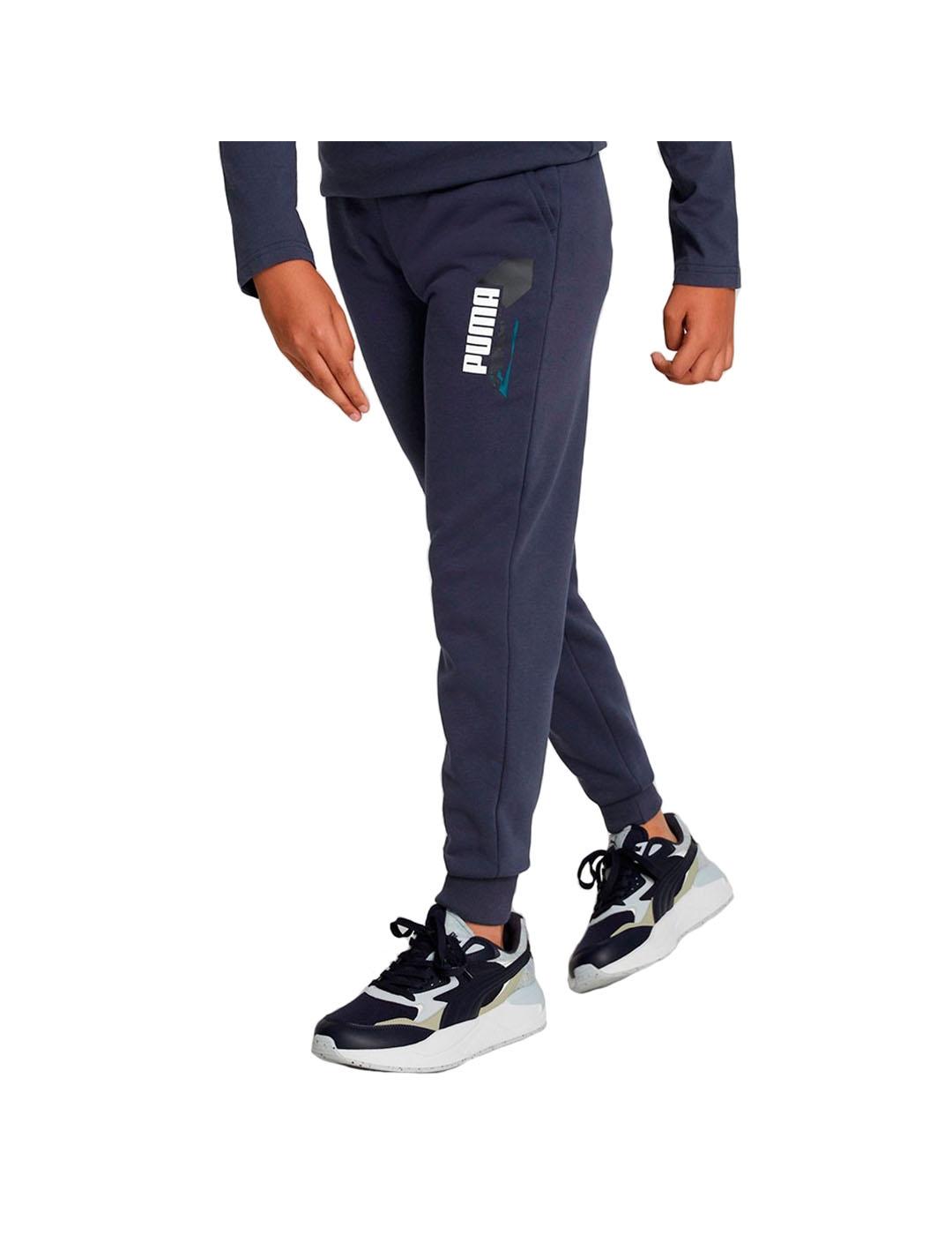 Pantalon Niño Puma Alpha Marino