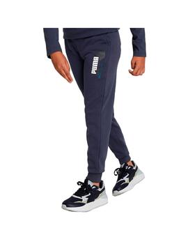 Pantalon Niño Puma Alpha Marino