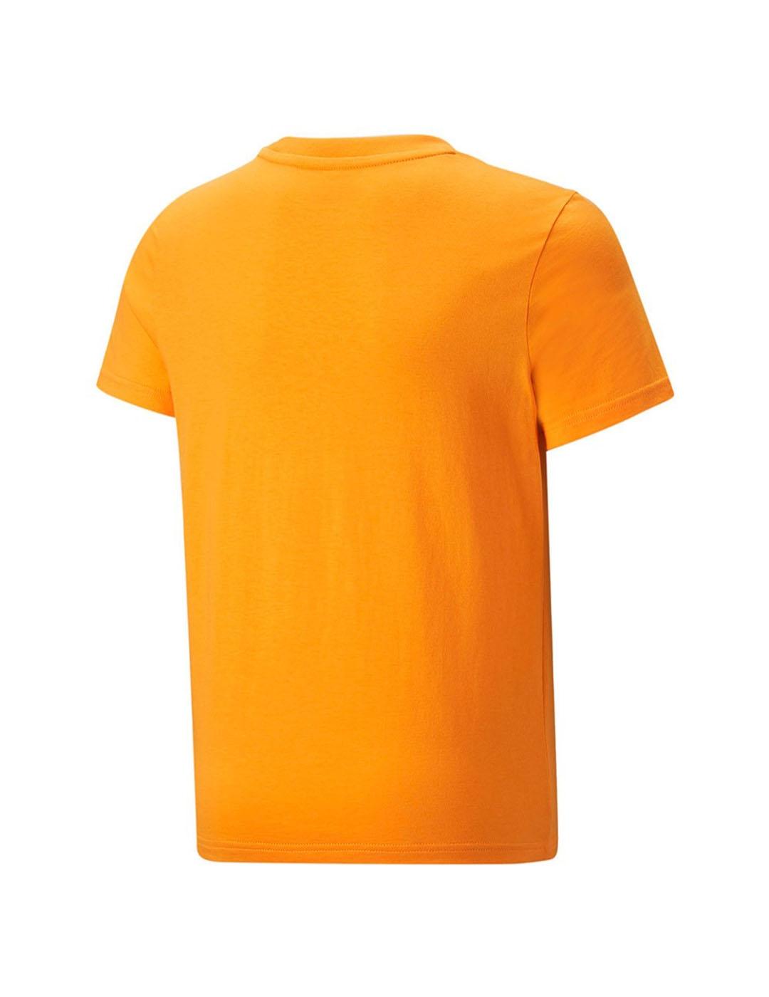 Camiseta Niño Puma Alpha Amarilla