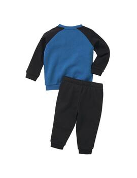 Chandal Niño Puma Minicats Azul Negro