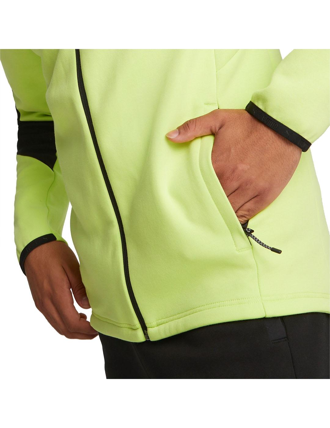 Sudadera Puma EVO Verde Hombre