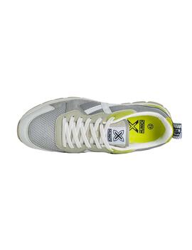 Zapatilla Hombre Munich Avenue 04 Gris Pistacho