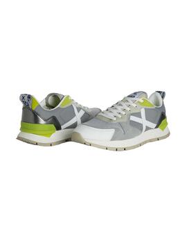 Zapatilla Hombre Munich Avenue 04 Gris Pistacho