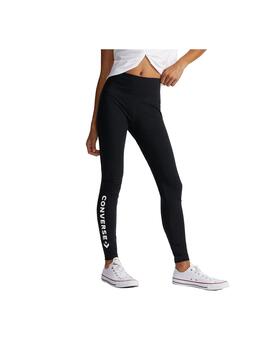 Leggings Mujer Converse Wordmark Negro