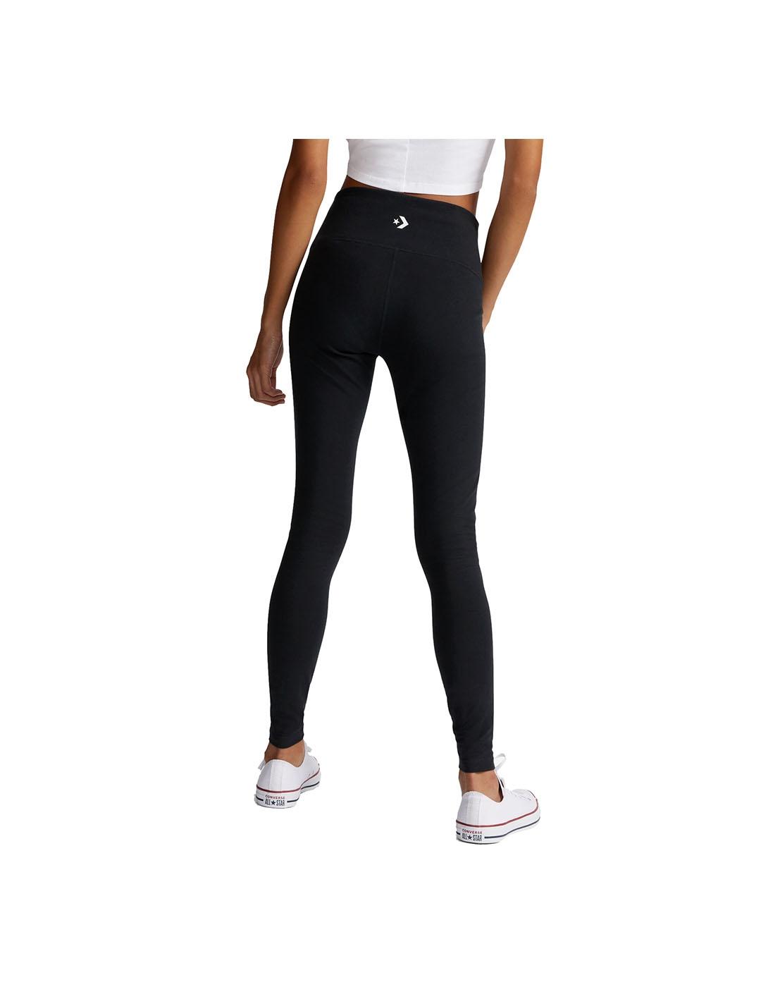 Leggings Mujer Converse Wordmark Negro