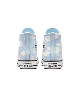 Zapatilla Niña Converse All Star Hi Nubes