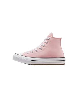 Zapatilla Niña Converse All Star Lift Platafo Rosa