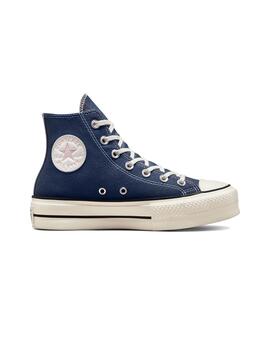 Zapatilla Mujer Converse Ctas Denim Plataforma Azul