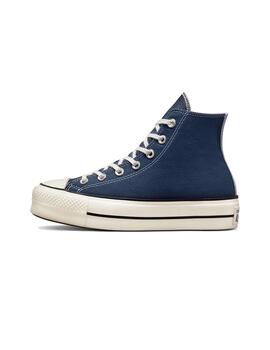 Zapatilla Mujer Converse Ctas Denim Plataforma Azul