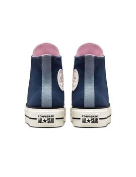 Zapatilla Mujer Converse Ctas Denim Plataforma Azul