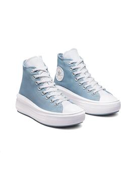 Zapatilla Mujer Converse Ctas Move CX Platform Azul