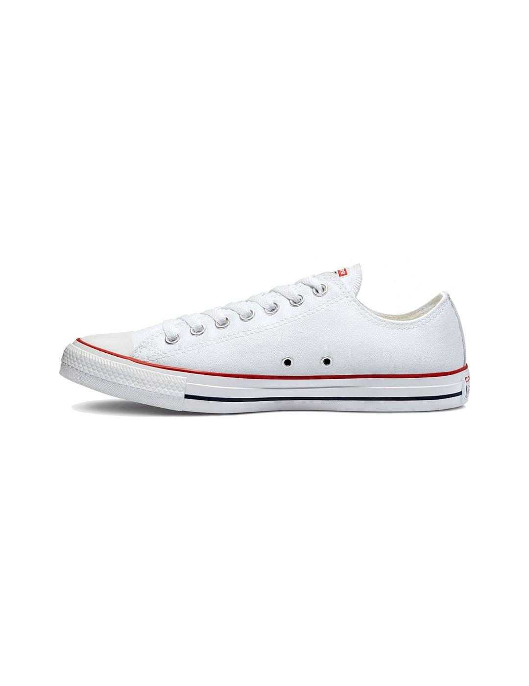 Zapatilla Unisex Converse All Star Wide OX blanca