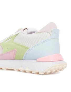 Zapatilla Mujer Puma Rider FVW Multicolor Pastel