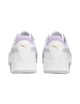 Zapatilla Mujer Puma Carina Blanca Lila