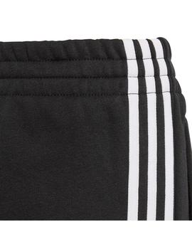 Pantalón adidas Ess Fl 3Bandas Negro Niño