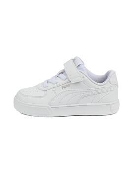 Zapatilla Niño Puma Caven AC  Blanco