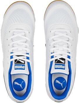 Zapatilla Sala Junior Puma Truco III Blanco/Azul