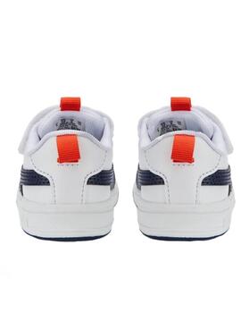 Zapatilla Niño Puma Multiflex Blanco Marino