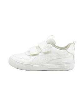 Zapatilla Niñ@ Puma Multiflex Blanco