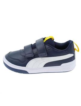 Zapatilla Niño Puma Multiflex Marino