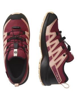 Zapatilla Junior Salomon XA PRO V8 Rosa