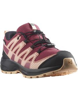 Zapatilla Junior Salomon XA PRO V8 Rosa