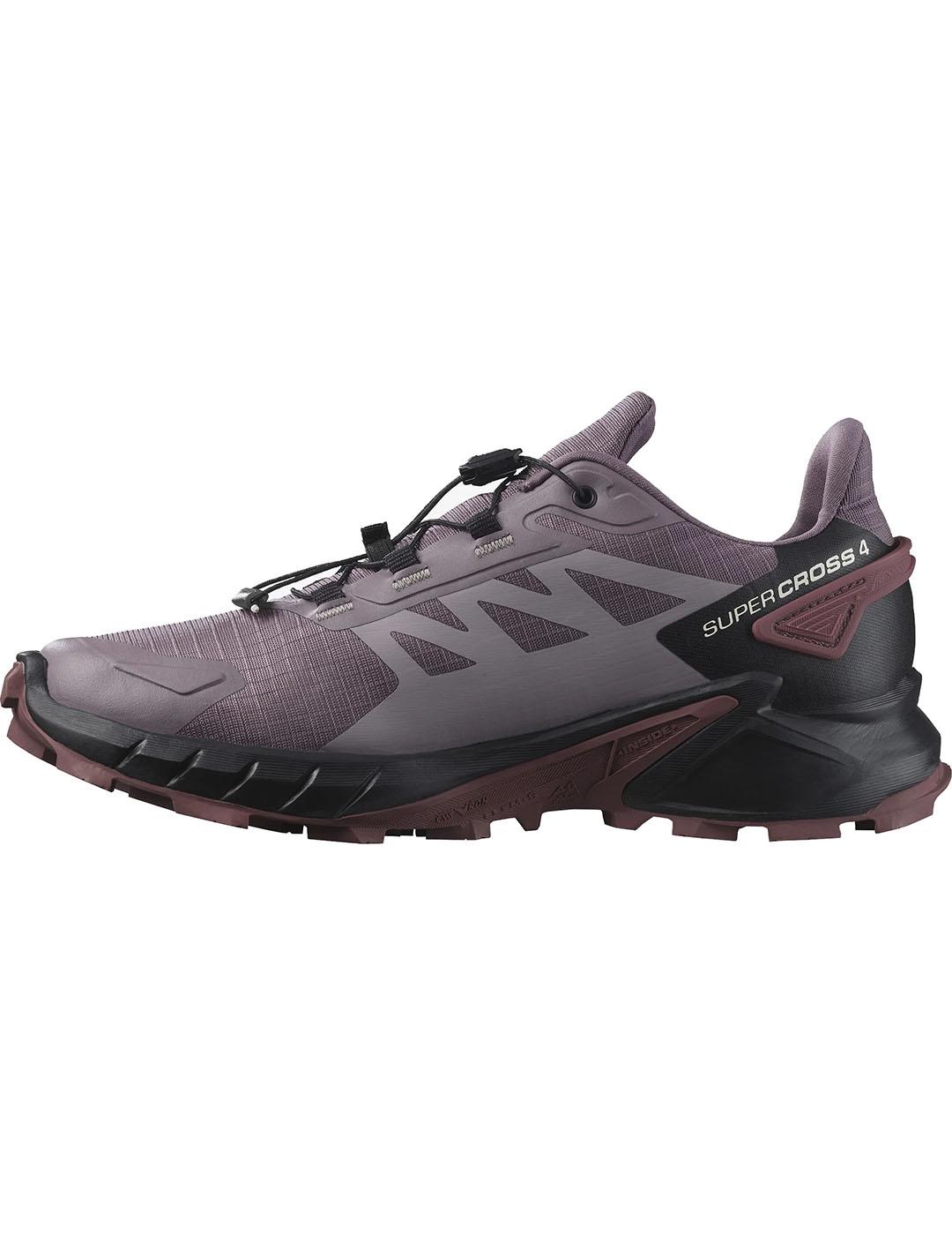 Zapatilla Mujer Salomon SuperCross 4 GTX Morado