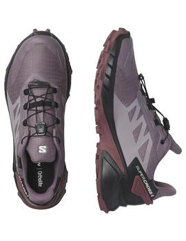 Zapatilla Mujer Salomon SuperCross 4 GTX Morado