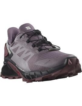 Zapatilla Mujer Salomon SuperCross 4 GTX Morado