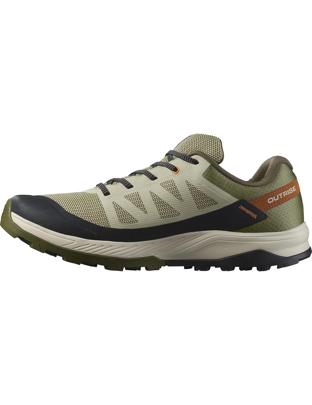 Zapatilla Hombre Salomon Outrise Gtx Verde