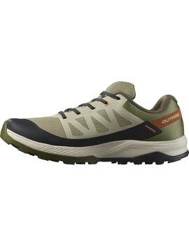 Zapatilla Hombre Salomon Outrise Gtx Verde