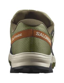 Zapatilla Hombre Salomon Outrise Gtx Verde