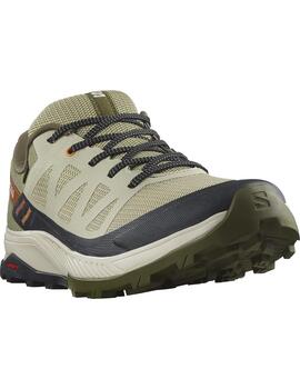 Zapatilla Hombre Salomon Outrise Gtx Verde