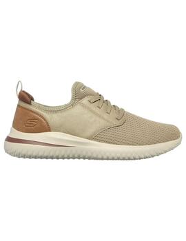 Zapatilla Hombre Skechers Delson 3.0 Beige