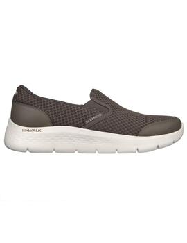 Zapatilla Hombre Skechers Go Walk Flex Marrón