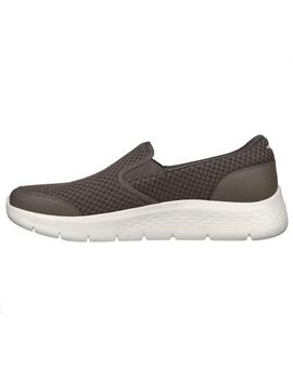 Zapatilla Hombre Skechers Go Walk Flex Marrón