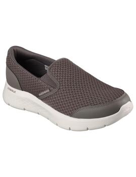 Zapatilla Hombre Skechers Go Walk Flex Marrón