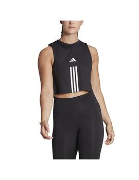 Camiseta Mujer adidas Tr-Es cot Negro