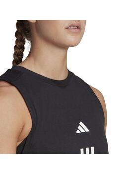 Camiseta Mujer adidas Tr-Es cot Negro