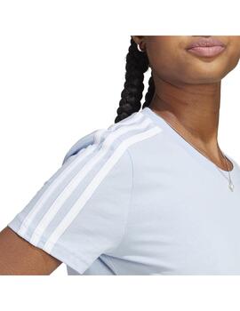 Camiseta Mujer adidas Essentials Slim Azul