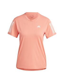 Camiseta Mujer adidas Own The Run Naranja