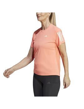 Camiseta Mujer adidas Own The Run Naranja