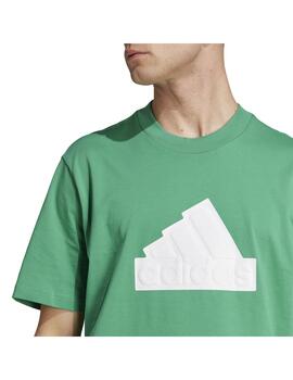 Camiseta Hombre adidas FI bo Verde