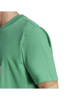 Camiseta Hombre adidas FI bo Verde