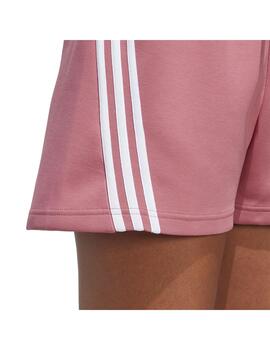 Pantalon corto Mujer adidas 3S Short Rosa