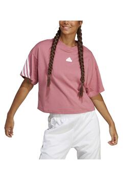 Camiseta Mujer adidas Fi 3S Rosa