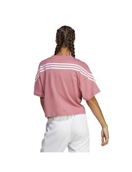 Camiseta Mujer adidas Fi 3S Rosa