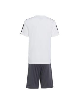 Conjunto Niño adidasTr-Es Blanco Negro