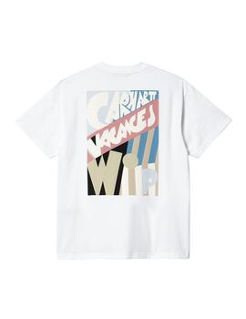 Camiseta Hombre Carhartt WIP Tamas Pokect Blanca